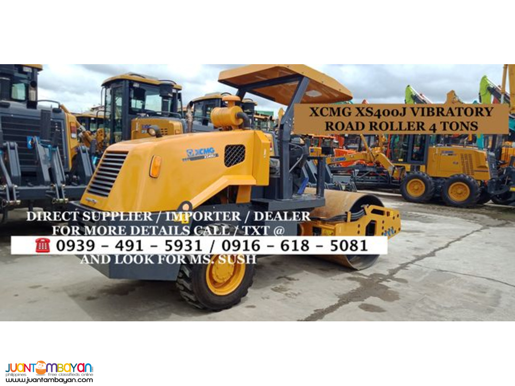 Tons Vibratory Road Roller Pizon Xcmg Xs J Single Drum For Sale