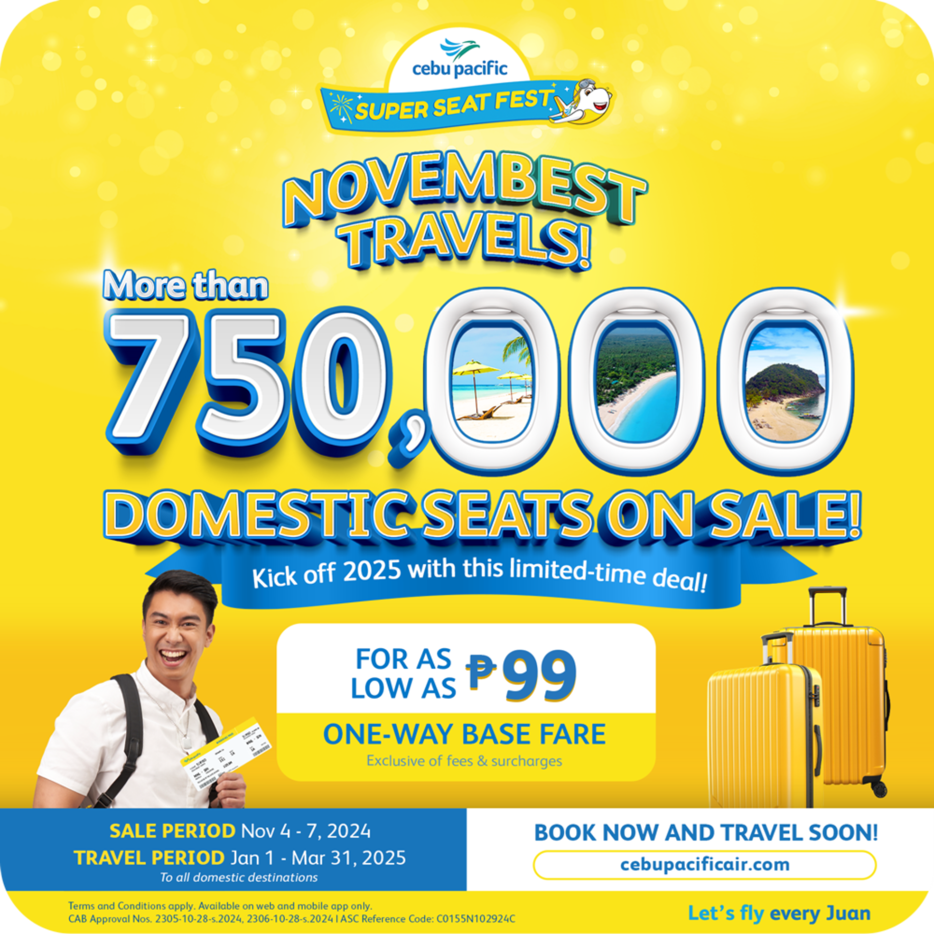 Fly for Less: Cebu Pacific’s 99 Peso Fare Promo!