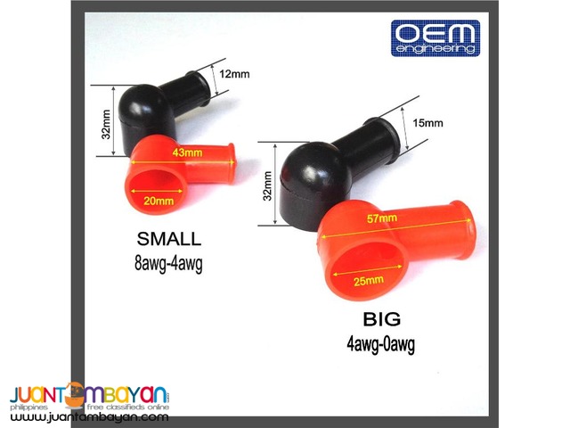 OEM Engineering Motorcycle Battery Terminal Covers  ,boots