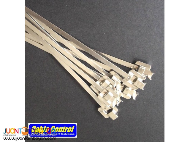 Reusable Stainless Steel cable ties by Cable Control.