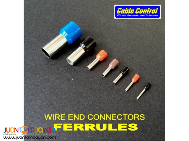 Cable Control Ferrules (wire end connectors)