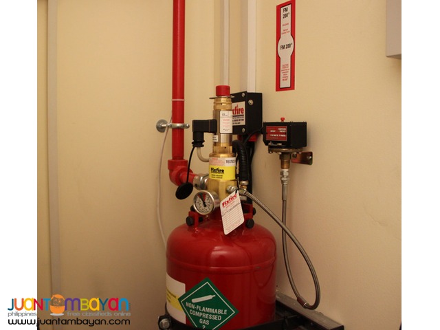 Fire Suppression System (FM200)