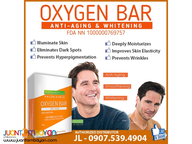 OXYGEN BAR - Anti-aging and Whitening Soap