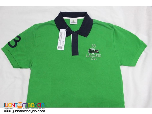 emerald green lacoste