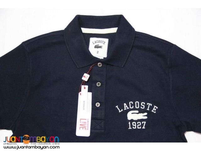 LACOSTE LIVE 1927 POLO SHIRT FOR MEN - SLIM FIT - NAVY BLUE