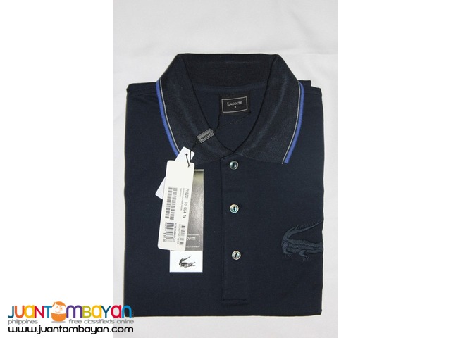 LACOSTE POLO SHIRT FOR MEN BIG CROC LOGO - SLIM FIT 