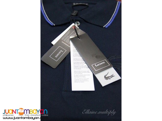 LACOSTE POLO SHIRT FOR MEN BIG CROC LOGO - SLIM FIT 