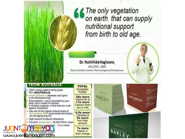 AMAZING ORGANIC BARLEY VEGETABLE CAPSULE