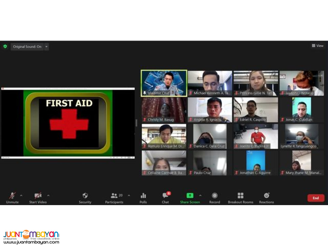 First Aid Training DOLE Requirement Compliance BLS Training