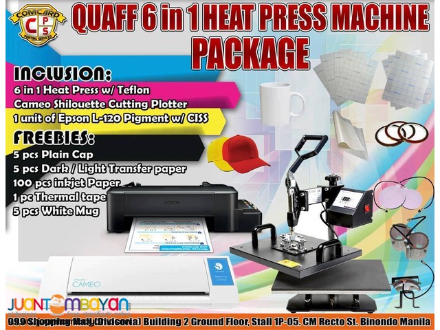 heat press machine package