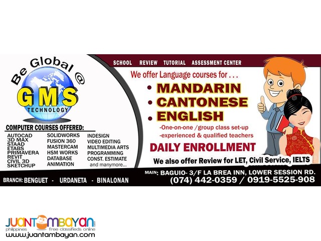 Gms Review and Language Lessons Center