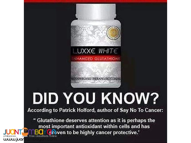 LUXXE WHITE ENHANCED GLUTATHIONE