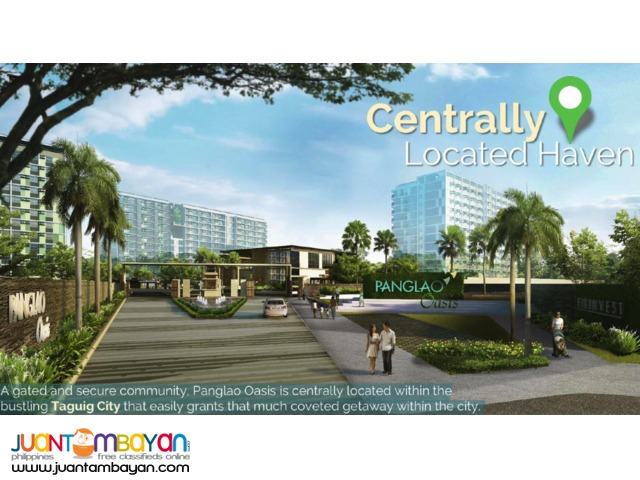 Panglao Oasis Taguig 3 br resort condo near BGC