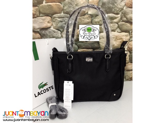 lacoste tote bag with sling