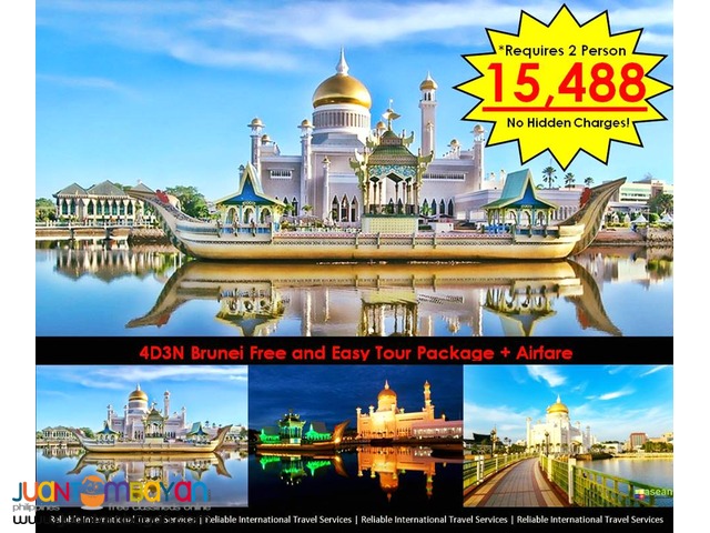 4D3N Brunei Free and Easy with City Tour + Airfare 