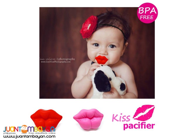 BABY PACIFIER - LIPS PACIFIER - SET OF 3 PCS