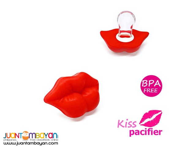 BABY PACIFIER - LIPS PACIFIER - SET OF 3 PCS