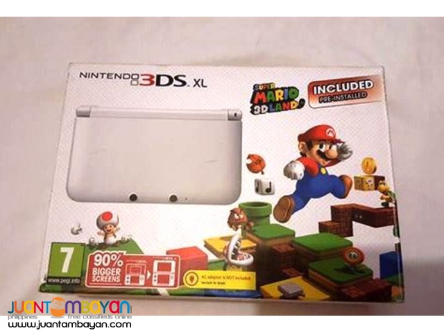 Nintendo 3DS XL Super mario 3D Land Edition Complete