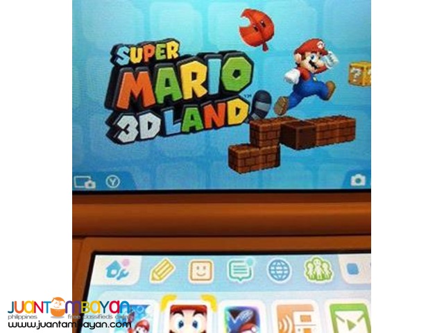 Nintendo 3DS XL Super mario 3D Land Edition Complete