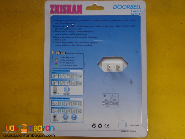 wireless cordless doorbell