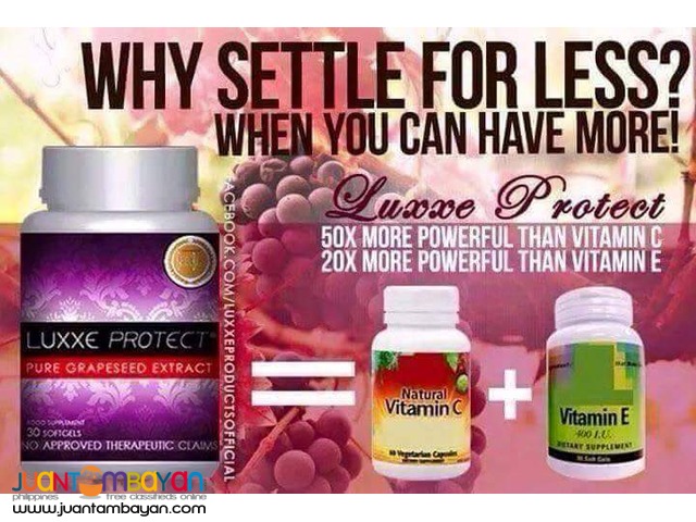 Luxxe Protect Pure Grapeseed Extract