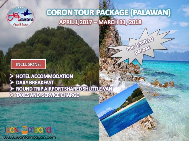 CORON TOUR PACKAGE