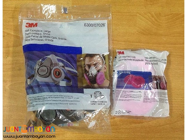  3M Half Facepiece Reusable Respirator 6300/07026 ( Large )