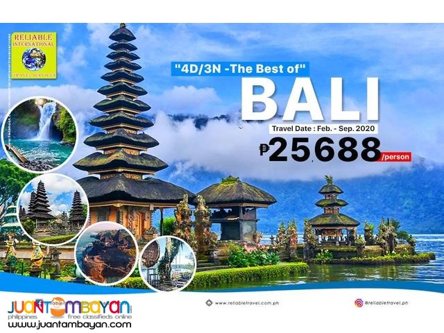 package tour to bali from usa