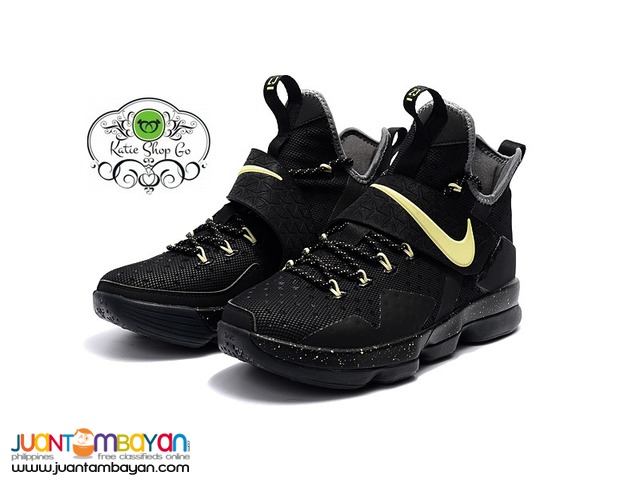 Nike LeBron 14 Basketball Shoes - Luminous Black