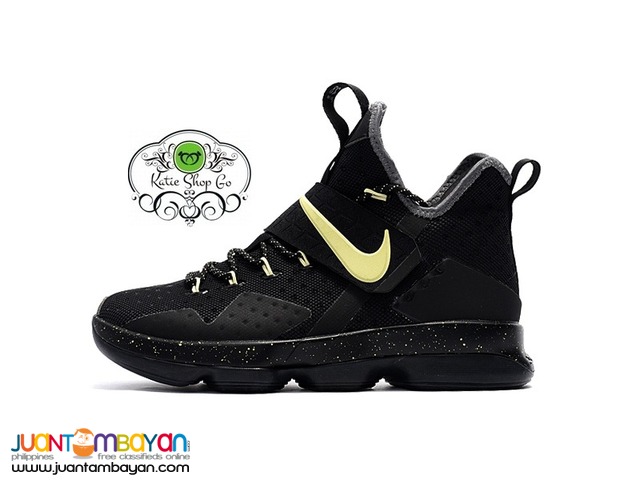 Nike LeBron 14 Basketball Shoes - Luminous Black