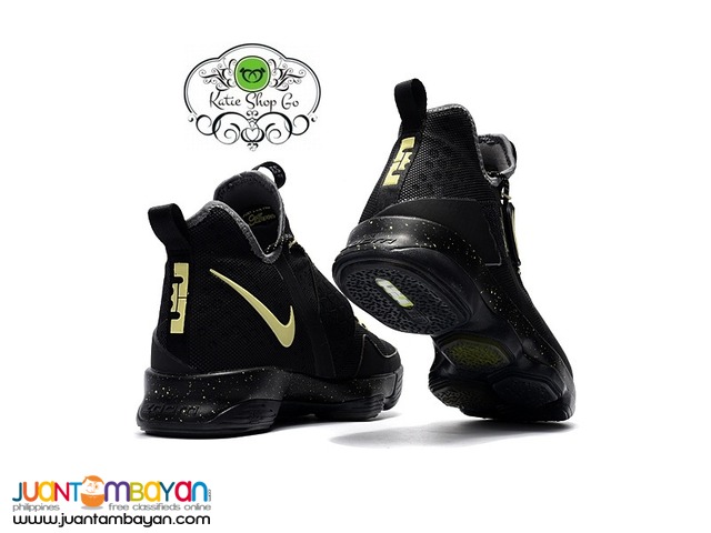 Nike LeBron 14 Basketball Shoes - Luminous Black