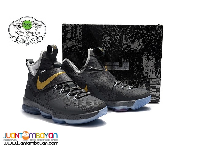 Nike LeBron 14 Basketball Shoes - Cement Gray