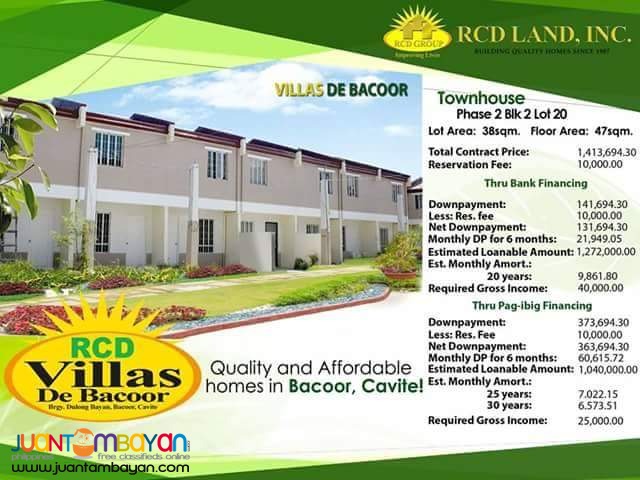 House and lot in Bacoor,  Cavite