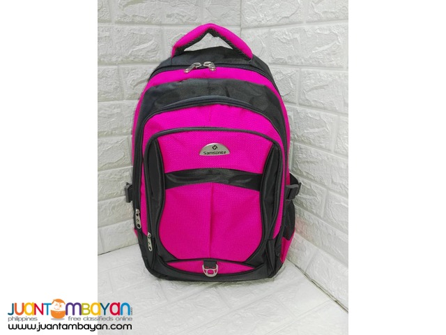 samsonite pink backpack