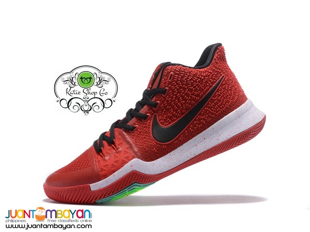 Nike Kyrie 3 MENS Basketball Shoes - Red Black