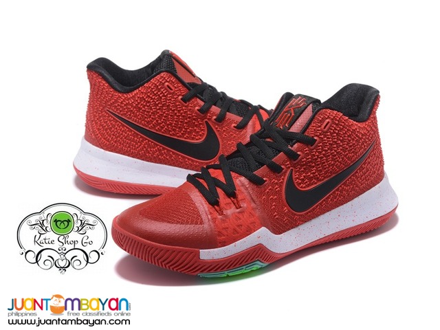 Nike Kyrie 3 MENS Basketball Shoes - Red Black