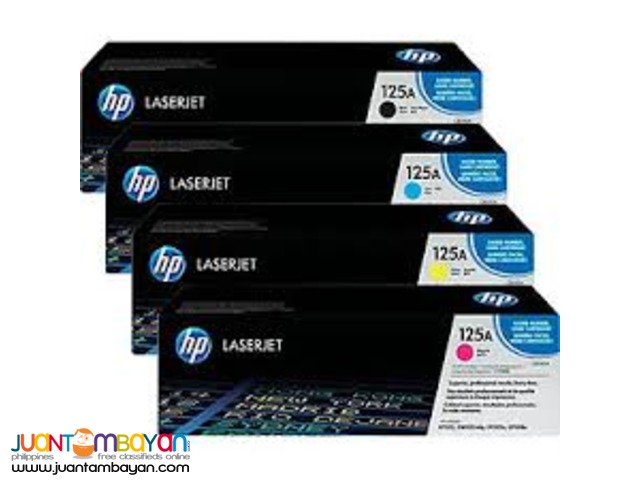 HP toner colored HP125 CB540A  for sale compatible 