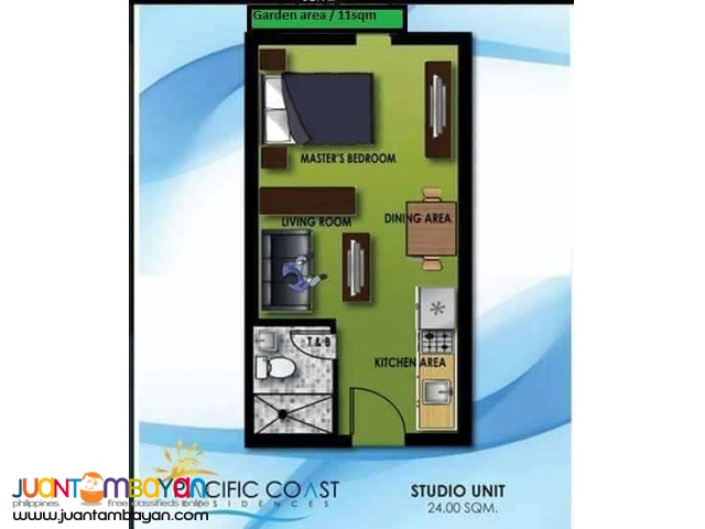 Pacific Coast Residences Condominium in Southville Las Pinas City