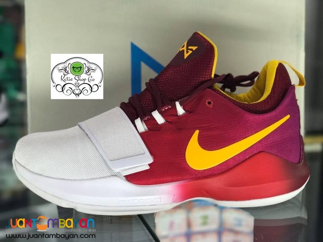 paul george shoes maroon