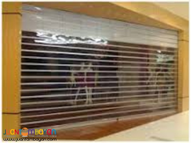 Polycarbonate roll up door gate manufacturer