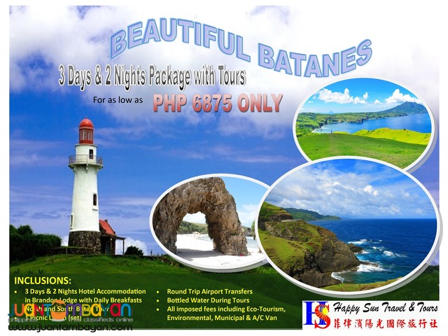 3D2N Batanes Package