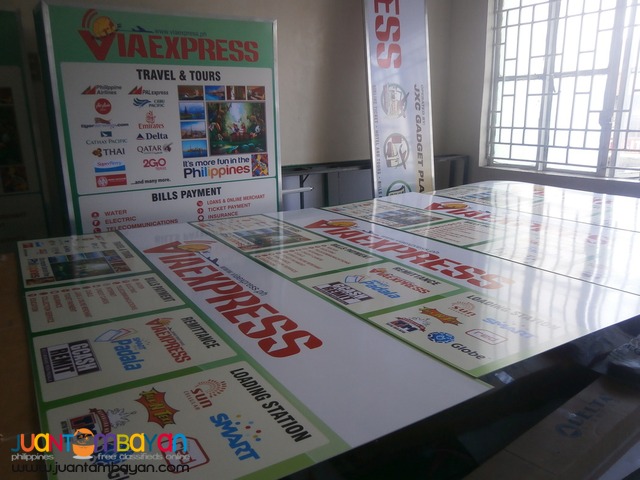 STICKER PRINTING AND STICKER ON SINTRA BOARD