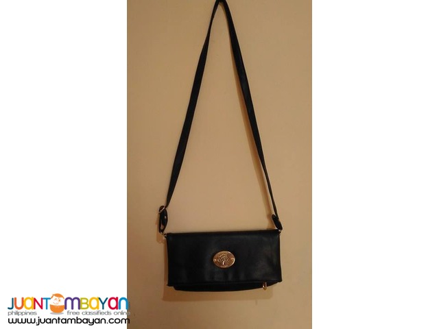 mulberry fold over clutch bag