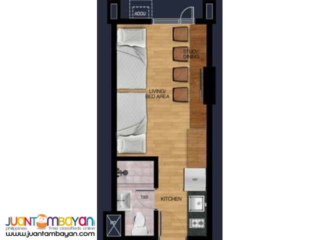 Studio 1Bedroom Near De Lasalle Condo in Taft Malate Manila