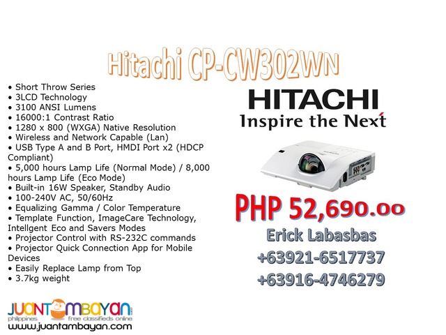 Hitachi LCD Projector