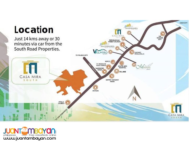 CASA MIRA SOUTH SUBDIVISION As low as 4,892/month equity