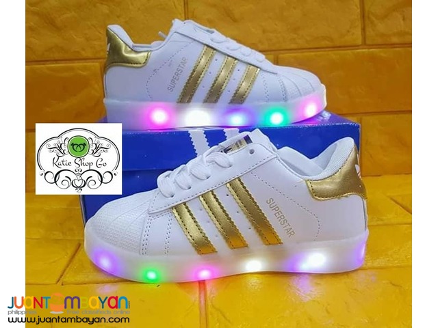 ADIDAS KIDS SHOES WITH LED LIGHTS