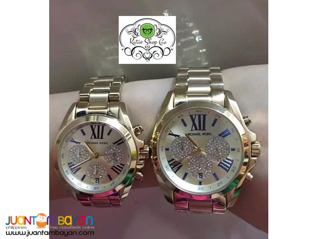 Michael Kors Watch couple watch Luxury Watches on Carousell