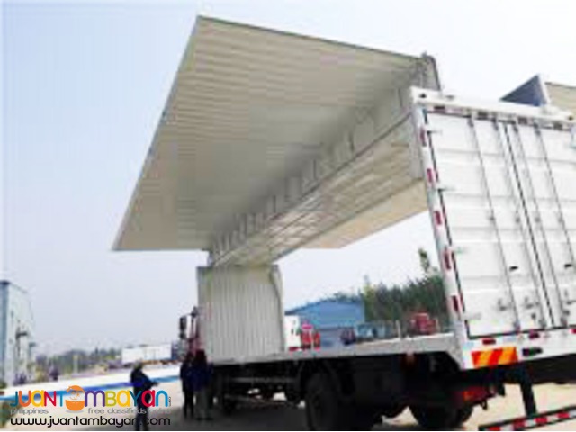 10 Wheeler HOWO Wing Van Truck