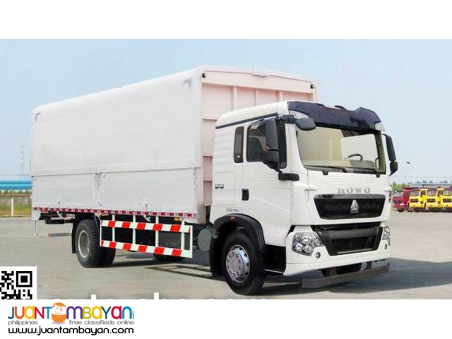 10 Wheeler HOWO Wing Van Truck